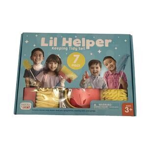Chuckle & Roar Lil Helper Keeping Tidy Set Cleaning 7 Piece Role Play Set